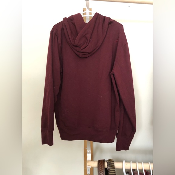 Burgundy Kangol hoodie - Picture 2 of 6